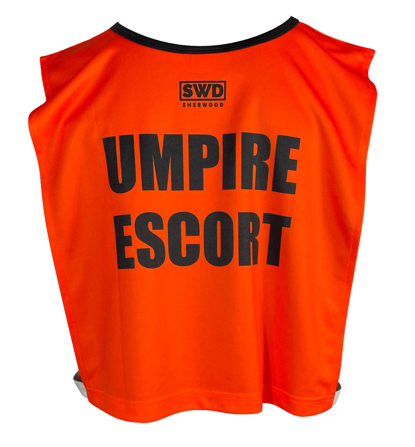 Umpire Escort Bib Orange_Back