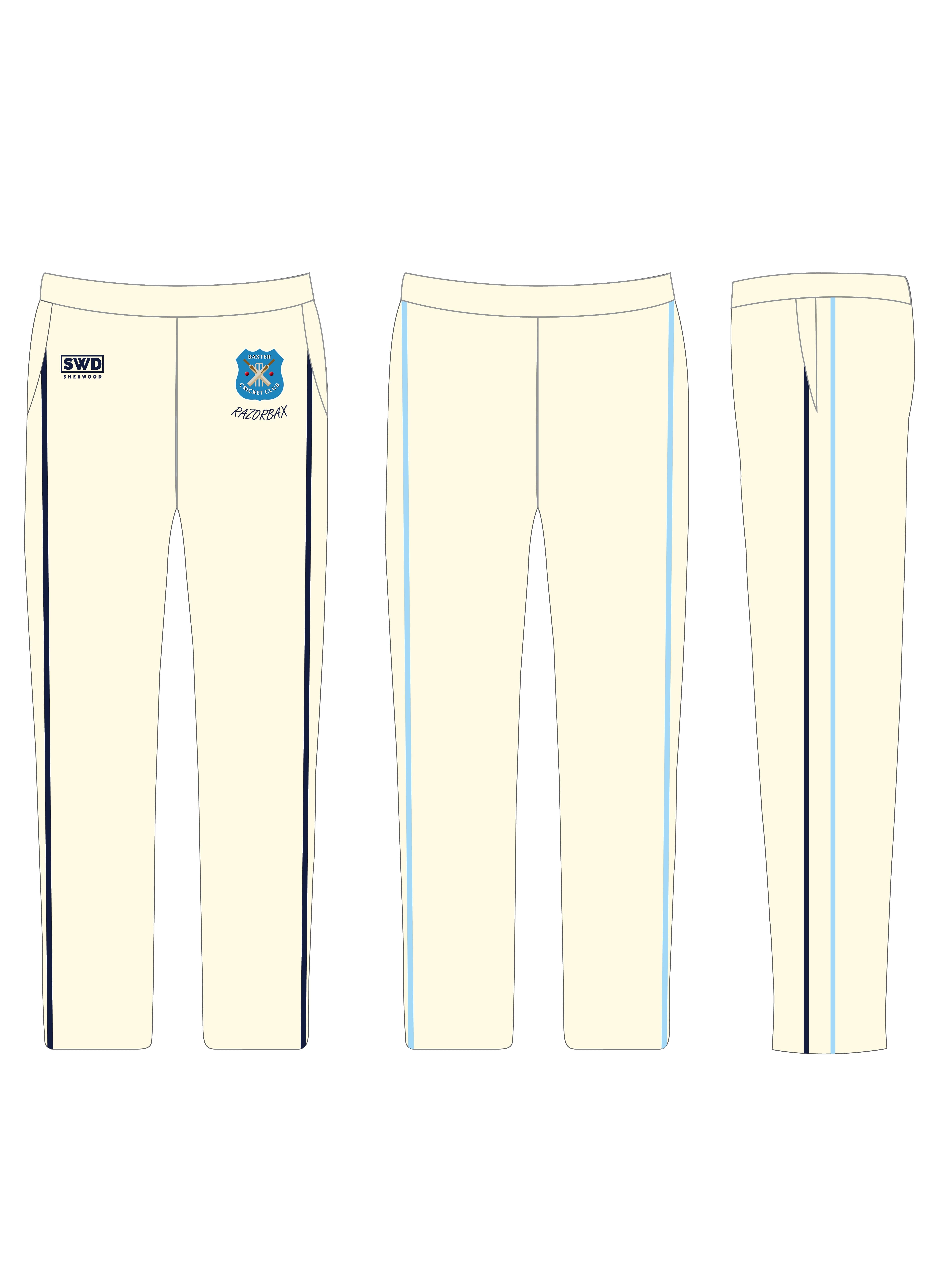 Baxter CREAM Cricket Pants