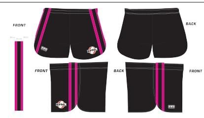 PINK WOMENS SHORTS