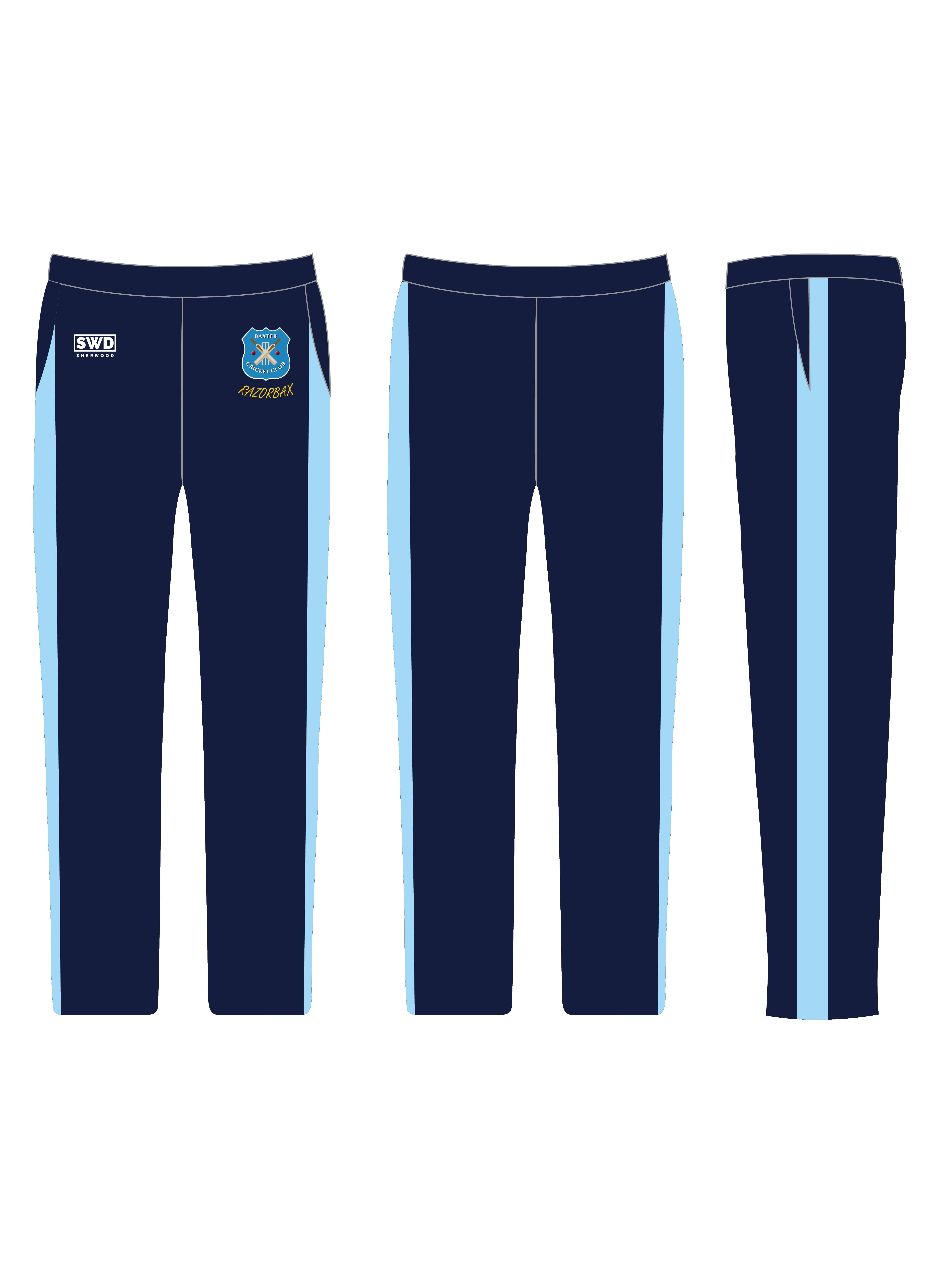 Baxter NAVY Cricket Pants